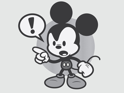 Hey! Mickey cute disney kawaii mickey mouse