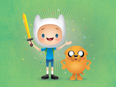 Jake and Finn - Adventure Time