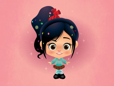 Vanellope von Schweetz by Jerrod Maruyama on Dribbble