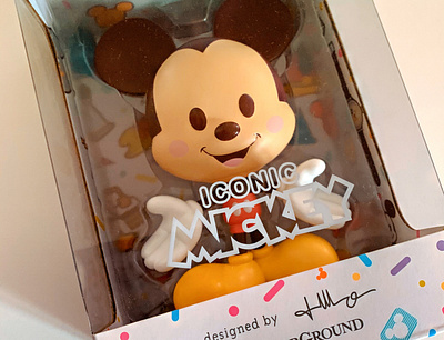 Iconic Mickey Vinyl characterdesign cute maruyama mickey mouse vinyl toy wonderground gallery