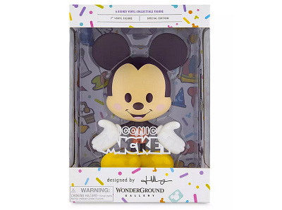 Iconic Mickey character design illustrations mickeymouse vinyl toy