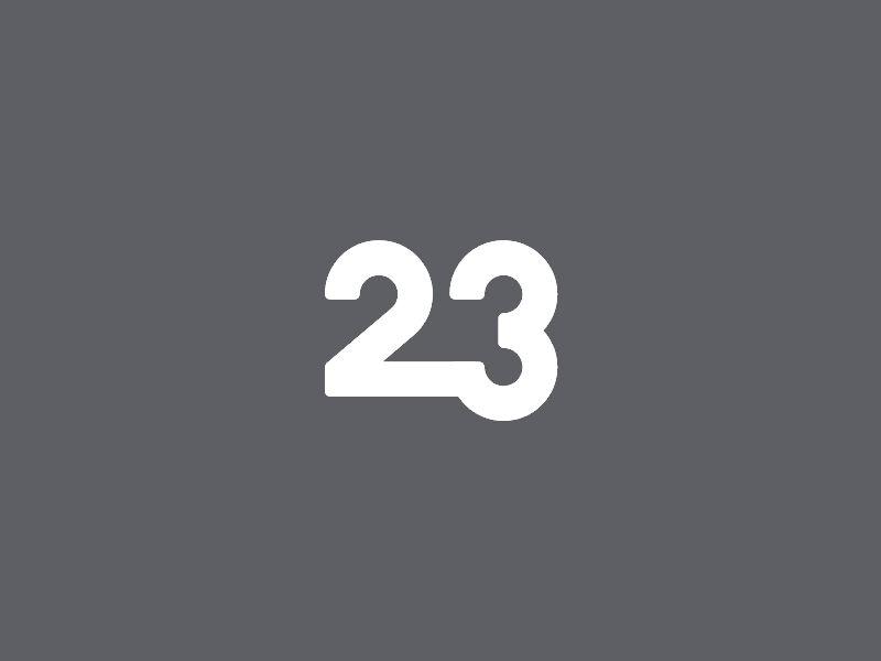 23 23 brand branding design logo logos