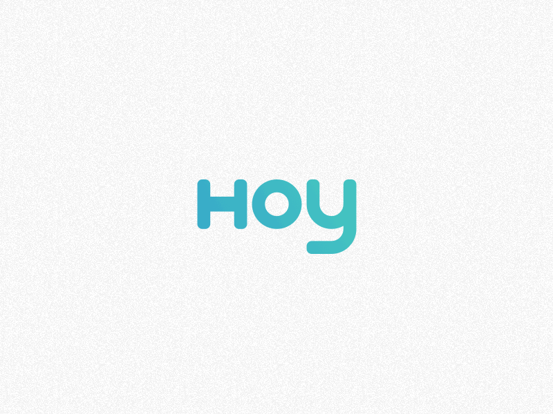 Hoy Logo app apps brand branding design gradient logo logos vector