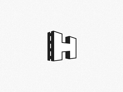 Highway Logo brand branding cars design h highway logo logos