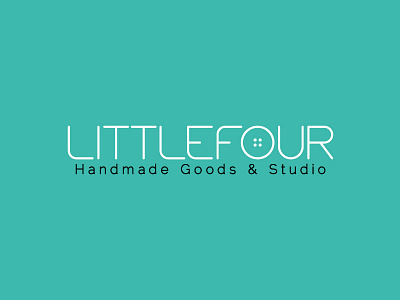 Littlefour brand custom design logo retail typography wordmark