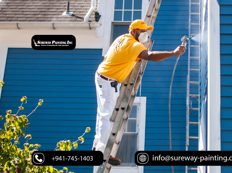 Professional Exterior House Painters by Sureway Painting on Dribbble
