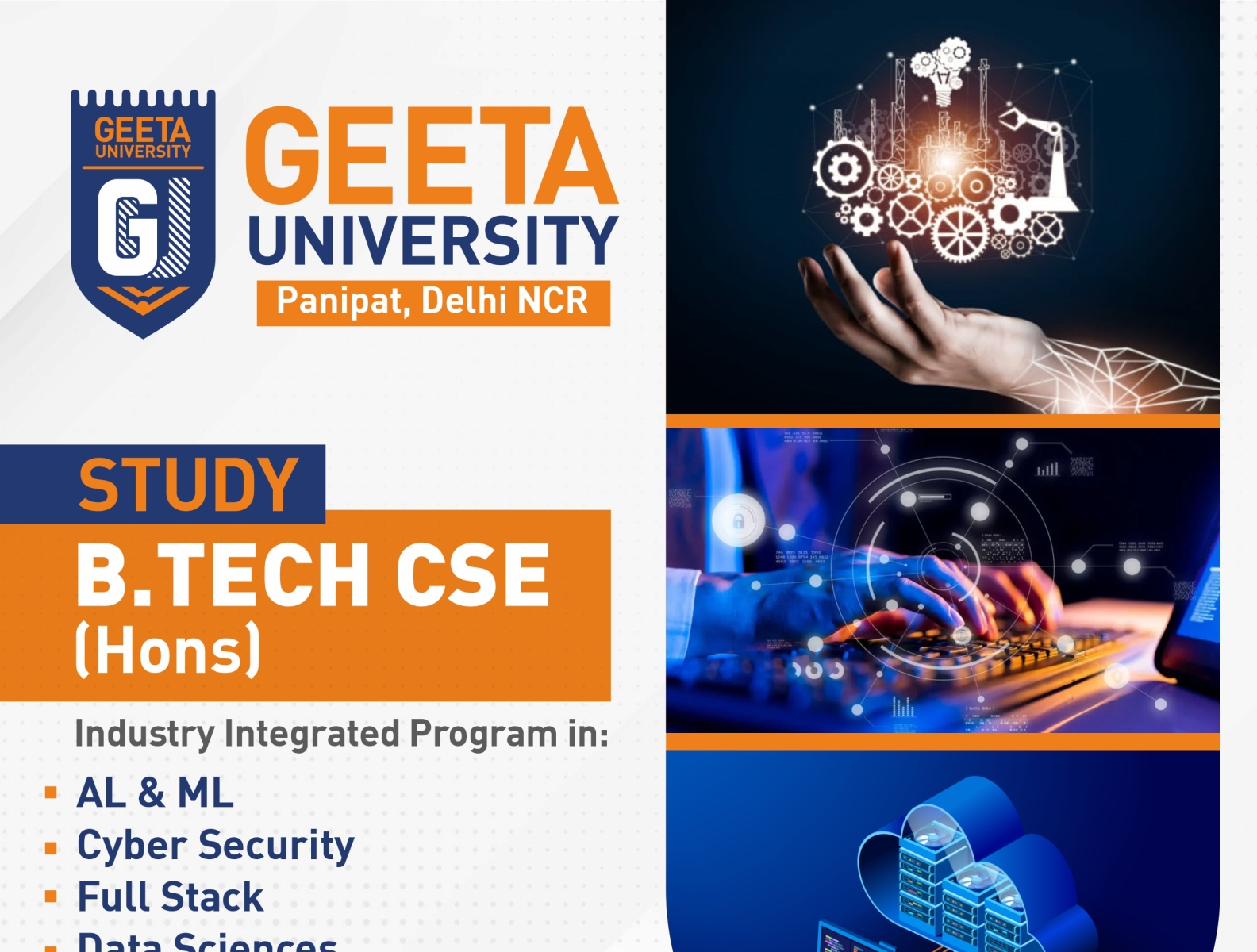 Best University For B.Tech. Computer Science Engineering By Geeta ...