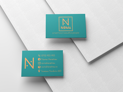 Business Cards designed for a restaurant branding design graphic design illustration logo