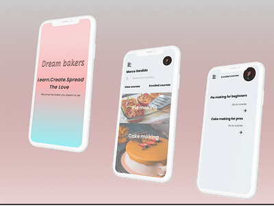 Dream Bakers- a bakery learning app