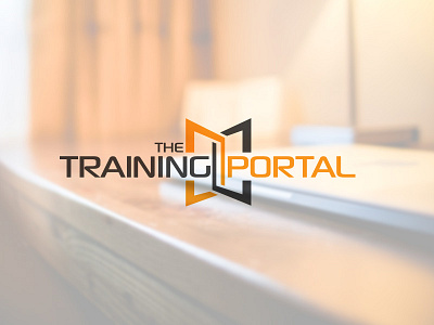 The Training Portal brand branding design graphic design logo online training portal training
