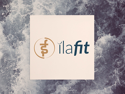 ILA fit apparel branding design elements fit logo logo design yoga