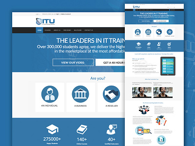 ITU site redesign