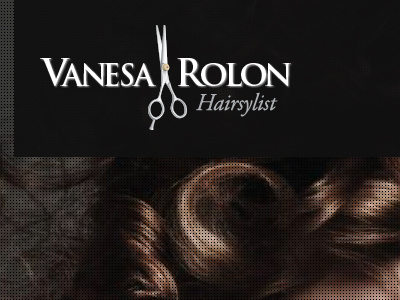 Site Redesign for a client Hairstylist design hair hairstylist logo scissor site web site