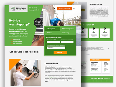 Duurzam Lenen Web Design app branding design graphic design ui ux website design