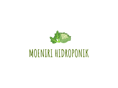 MOENIRI HIDROPONIK| LOGO DESIGN brand i brand identity branding creative logo custom logo design graphic design illustration logo logo design minimalist logo modern logo vector wordmark logo