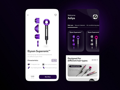 Dyson App Mobile app