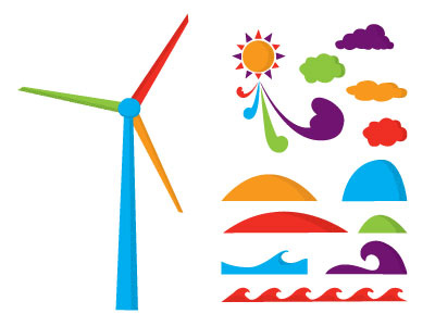 Wind Energy illustration