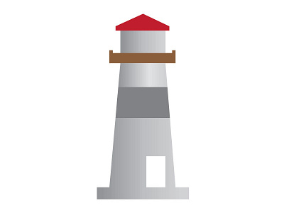 Lighthouse illustration vector