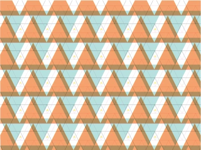 exploration3 facets geometric illustration pattern repetition triangles