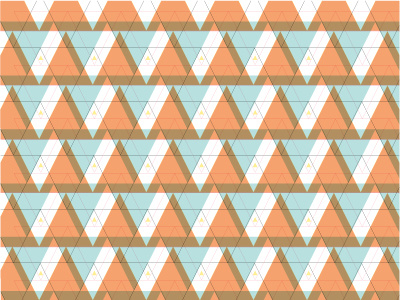 exploration3 facets geometric illustration pattern repetition triangles