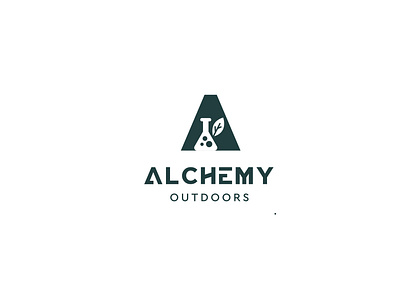 Alchemy Outdoors branding design flat identity logo logo design minimalism minimalist minimalist design minimalist logo ui design vector