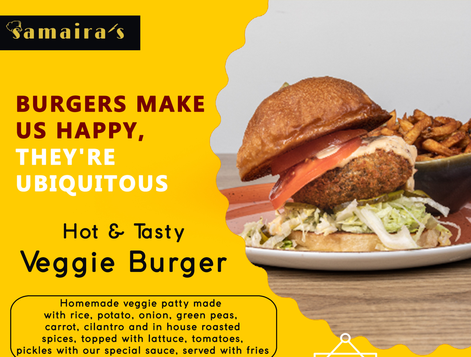 Best Homemade Burger in Toronto by samairakitchen on Dribbble