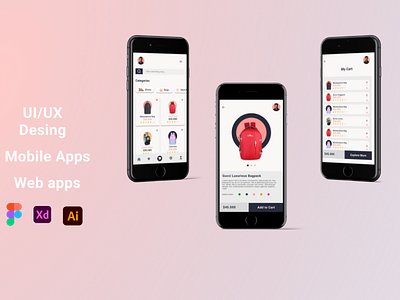 E-Commerce Mobile App design dashboard ecommerce ui graphic design mobile app ui ux web app