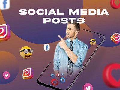 Social Media Post Design desing logo design social media post ui ux