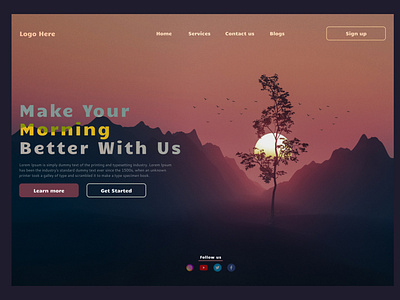 Landing Page Design