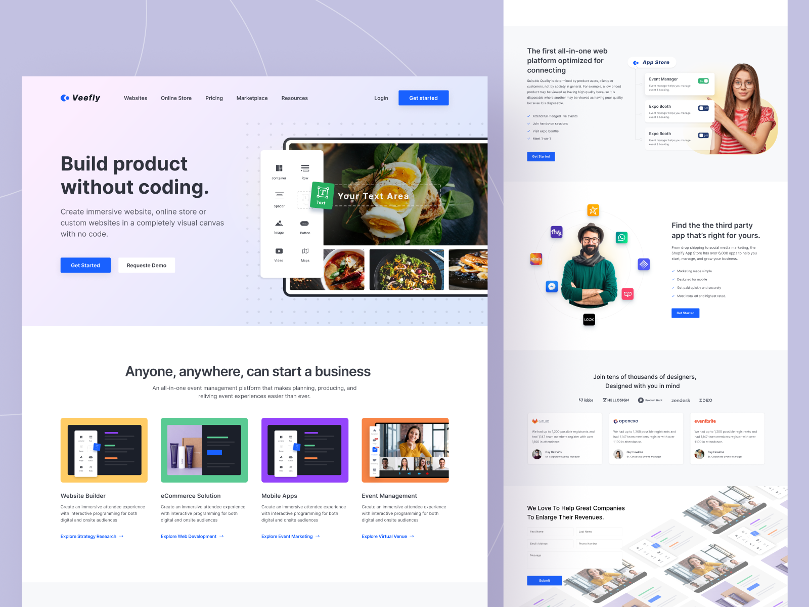 Veefly - Corporate Website Redesign by Shovo on Dribbble