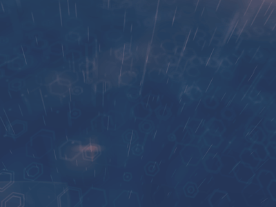 Hexagon Rain after effects animation autumn fireart fireart studio motion design motion graphics rain