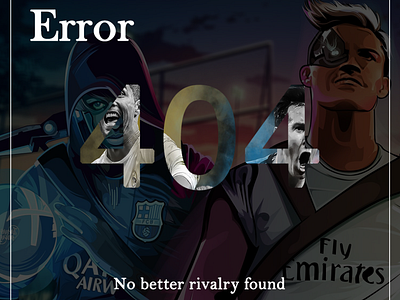 Messi Vs Ronaldo Poster Design