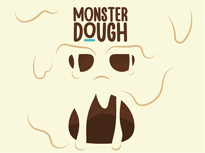 Monster Dough branding character design graphic design illustration logo portfolio typography vector