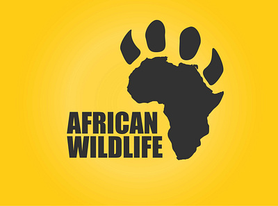 African Wildlife branding design graphic design illustration logo vector