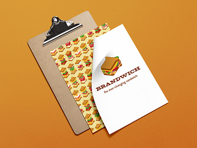 BW: The Presentation brandwich delicious food graphic illustration sandwich tasty