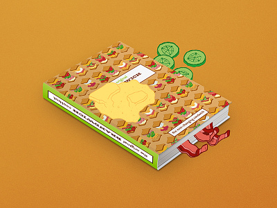 BW: The Cookbook brandwich delicious food graphic illustration sandwich tasty