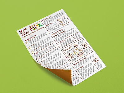 BW: Fluxx Instructions and Rules brandwich cards fluxx food game graphic illustration sandwich
