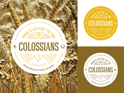 Colossians: Badge for Bodenseehof bible school bodenseehof christian colossians lessons