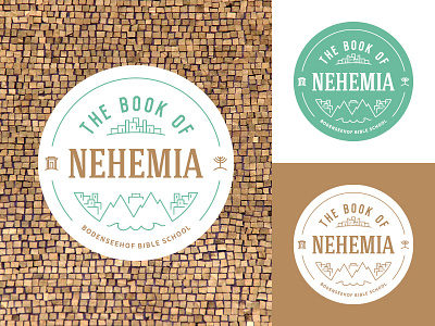 Nehemia: Badge for Bodenseehof bible school bodenseehof christian lessons nehemia