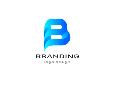 B letter mark logo for Brand Identity branding design icon illustration logo typography