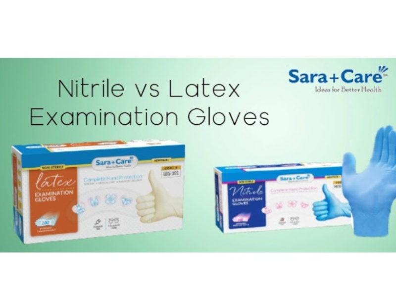 Nitrile vs Latex Examination Gloves — Which Is Better by Sara Healthcare Pvt Ltd on Dribbble