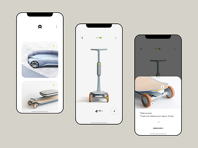 Nio - App 14 apple car cars clean concept connect control design electric interface ios ios14 minimal mobile simple smart ui uiux ux