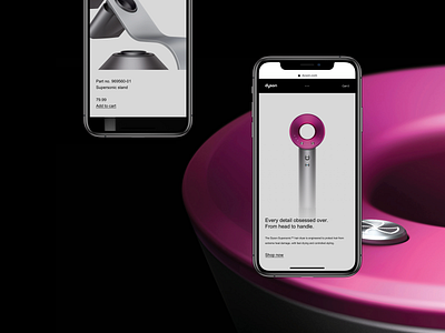 Dyson - Responsive Web