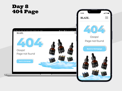 #DailyUI Challenge | Day 8 | 404 Page 404 app apple branding challenge composition dailyui design error graphic design idea illustration logo mobile mobileapp ui web web design