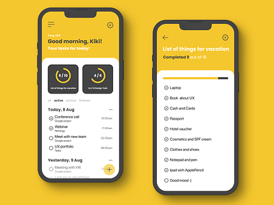 To-Do List, Daily UI 042 042 42 app challenge daily daily ui 42 daily ui challenge dailyui day 42 graphic design mobile task to do list todo ui vector web