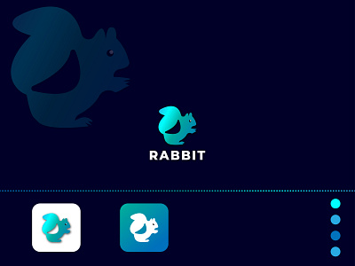 Modern Logo design + Rabbit