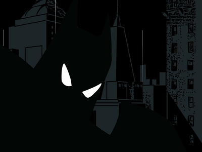 The Bat 2d animation graphic design motion graphics