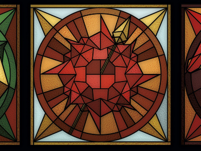 Game of Thrones Stained Glass - Martell