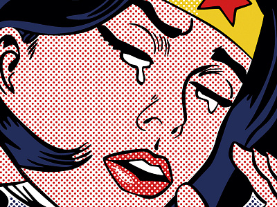 Girl Power: Wonderwoman comic dc feminist girl justice league lichtenstein nerd pop roy superhero woman wonderwoman