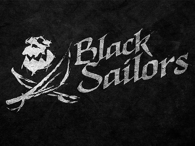 Black Sailors black branding flag logo miniature miniatures orc orcs pirate pirates sailors